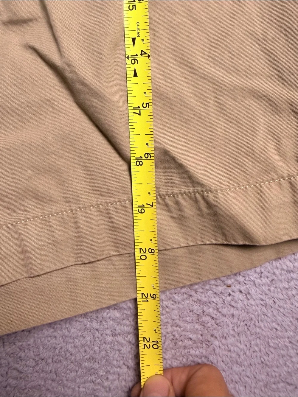 Vintage Polo Ralph Lauren Pleated Chino Shorts Men’s 36 Fits 34 Khaki Preppy